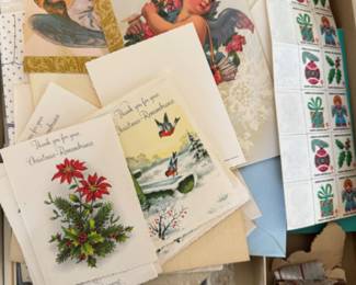 Vintage greeting cards 