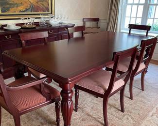 Hartmann & Keppler Chelsea Retractable Dining table and chairs
