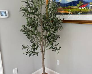 Faux Olive Tree