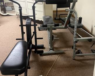 old workout equipment 