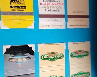 Samples of Match Books