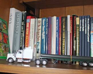 Log Truck Model and Books