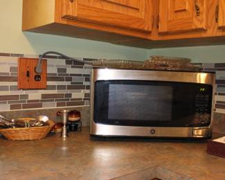 Silverware and GE Microwave
