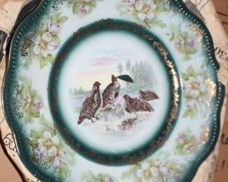 Quail Bird Other Wild Life Plates