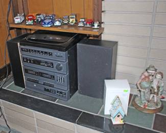 Model Vehicles, Goldstar Stereo, Ceramic Figurine