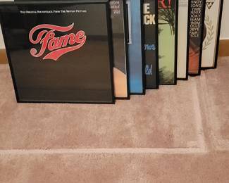 Framed Record Covers 