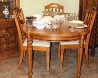 Dining Room Set, China, Stemware, More