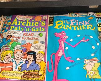 Archie Pals and Gals, The PInk Panther Comic Books