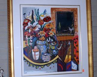 Embelled Framed Art