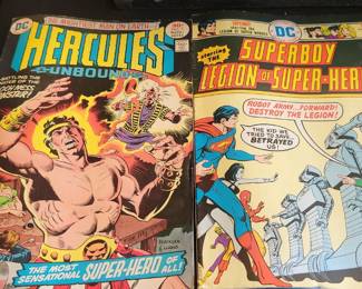 Hercules, Superboy, Comic Books