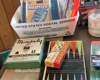 Vintage Monopoly, Checkers, More