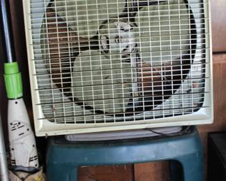 Fan and Garden Bench