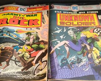 DC comic Books Army of War Rock