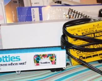 HO Scale Model RR Power Pack Train Car