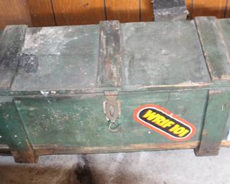 Military Wood Storage Box