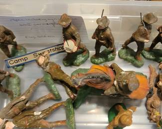 Antique WWI Toy Soldiers