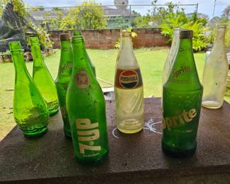 PPE172-Lot Of Collectible Glass Bottles