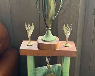 PPE122- Vintage 1960’s Bowling Trophy 