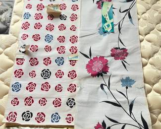 PPE188- (2) Vintage Japanese Fabric