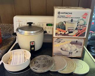 PPE012 Rice Cookers, Egg Cooker & More!