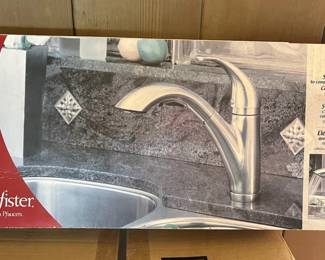 PPE057 Price Pfister Stainless Steel Finish Faucet New