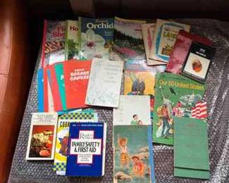 PPE145- Various Vintage Cook Books, English & Japanese Children’s Books & Health Booklets