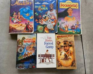 PPE139-Lot Of VHS Cassettes