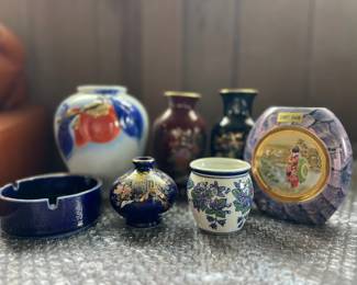 PPE140- Various Decorative Asian Themed Ceramics
