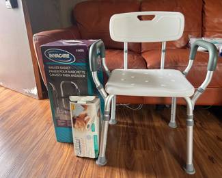 PPE195- Walker Basket, Nova Bath Seat & Heating Pad
