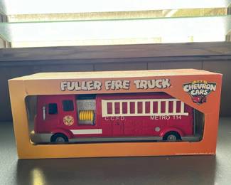 PPE183- Vintage Chevron Cars Fire Truck
