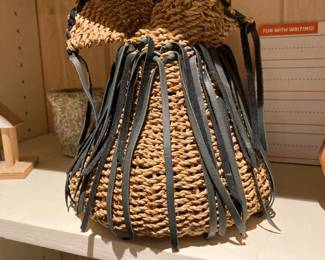 Woven basket by Alice Krantz. 1993