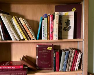 Vintage books, cookbooks