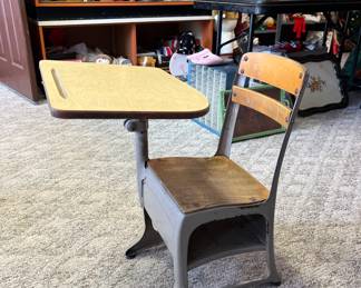 Vintage child desk