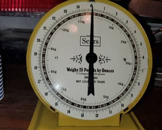 Like new...Sears scale