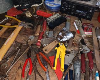 Various hand tools