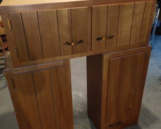 Kitchen cabinets (3) only