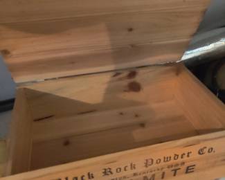 Dynamite wood box
