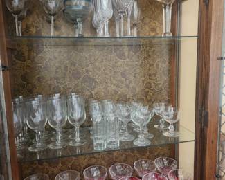 Crystal, Mikasa Pieces, Glasses Sets