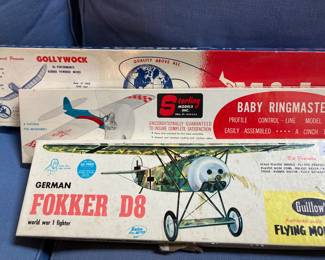 Vintage Airplane Models