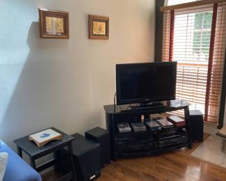 TV , TV Stand  & other electronics 