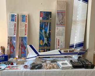 Vintage Remote Controlled Model Airplanes! 