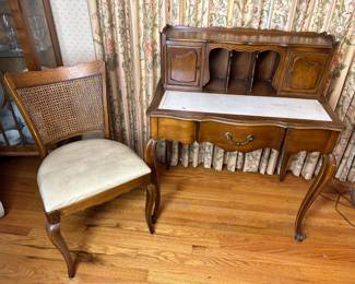 Antique Desk and Chair
