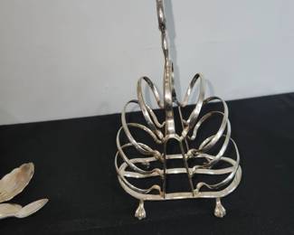 sterling toast stand