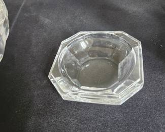 signed crystal pieces