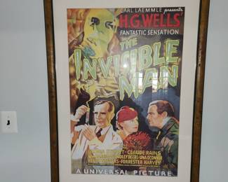 Framed movie posters