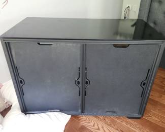 stereo cabinet back