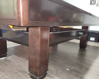 Full sized pool table by Brunswick Billiards,  w ping pong top. AVAILABLE FOR PRE-SALE