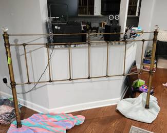 brass headboard for King size bed