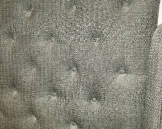 King sized padded headboard, with wall mounting bracket