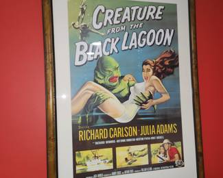 Framed movie posters